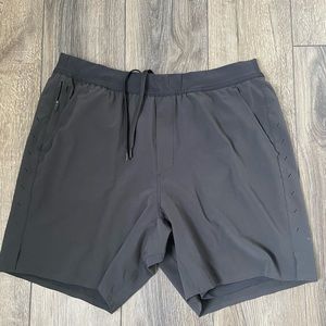 Black Ten Thousand Interval Shorts. Size XL 7 inch inseam with liner